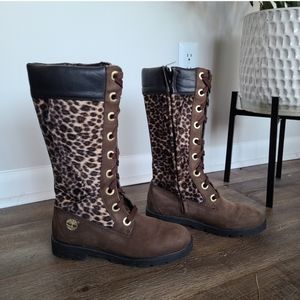 Timberland Juniors Lluxe Boots sz 6.5